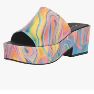 Katy Perry  Katy Perry Women's The Busy Bee Slide Wedge Sandal